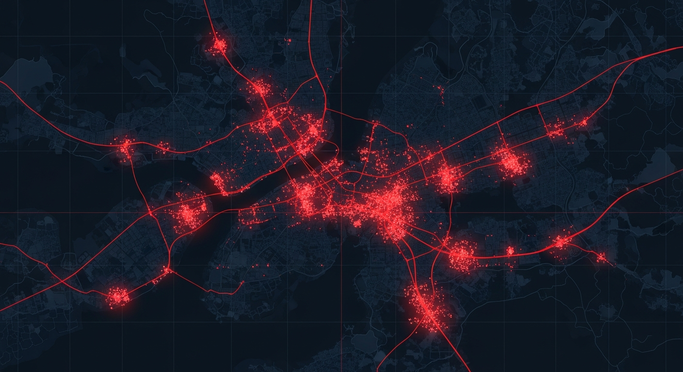 Robbery Geography Armed Robbery in Lagos 2026: Patterns, Hotspots & Prevention Data